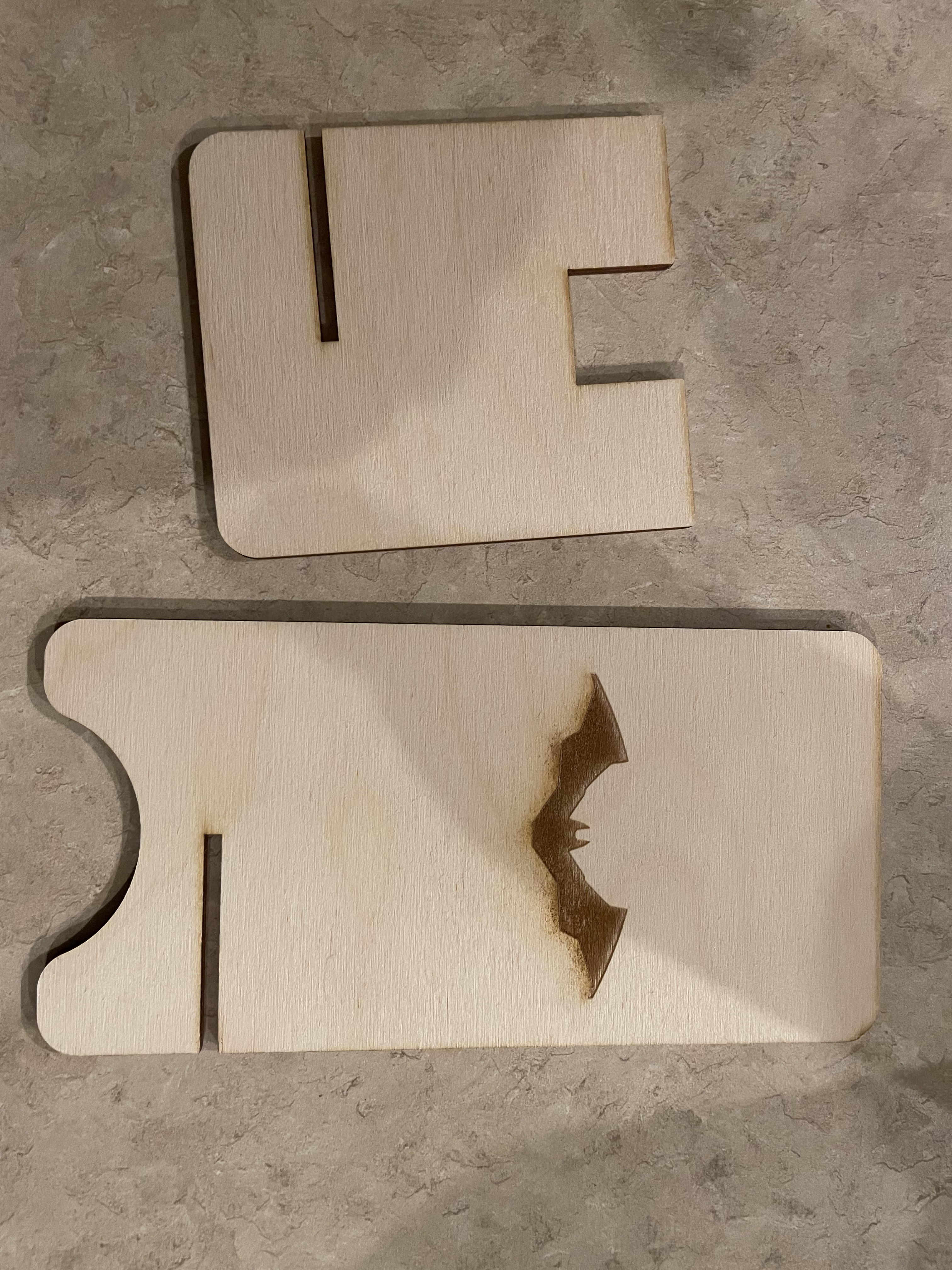 My phone stand seperated